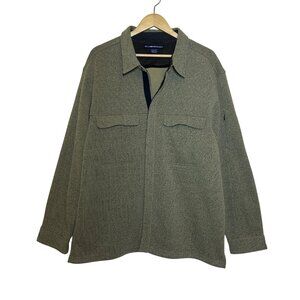 ExOfficio Textured Fleece Shirt Jacket Mens Size XXL Outdoors Chore Work Barn